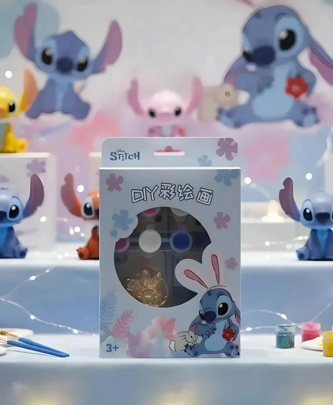 Disney Lilo & Stitch Lisanslı Kendin Yap Boyama Seti