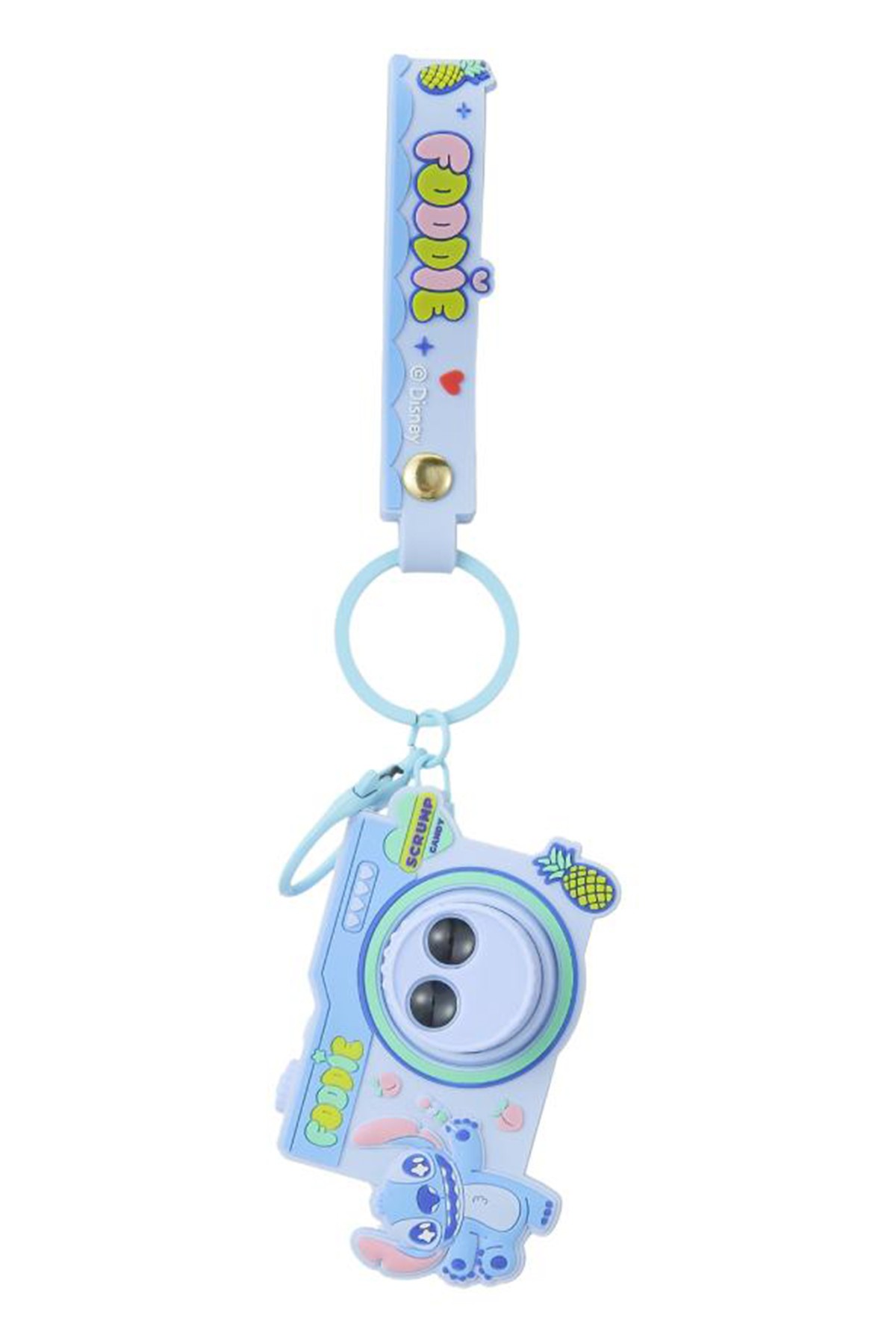 Disney Lilo & Stitch Lisanslı Parti Serisi Kamera Figürlü Işıklı Anahtarlık