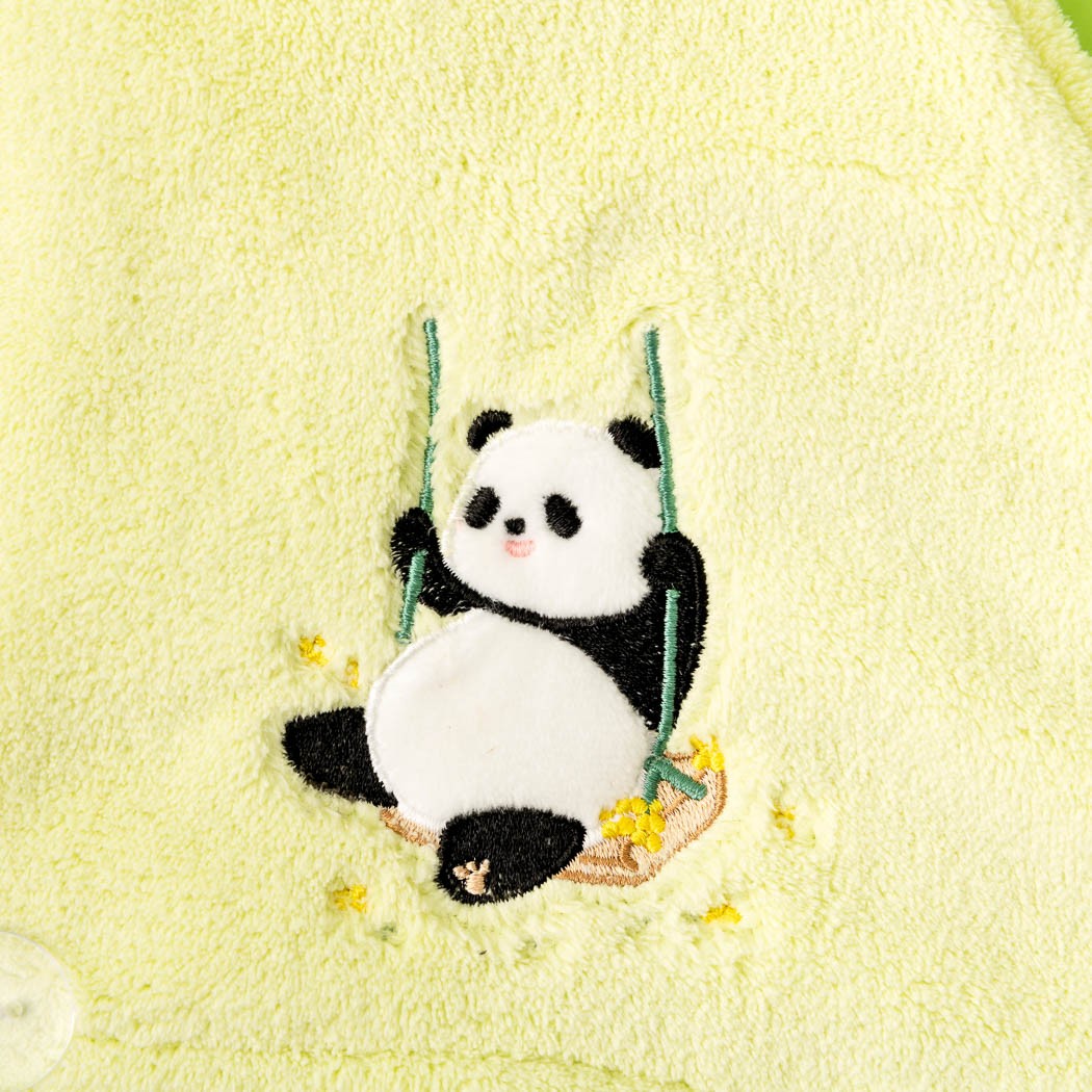 Çinli Panda Saç Kurutma Havlusu