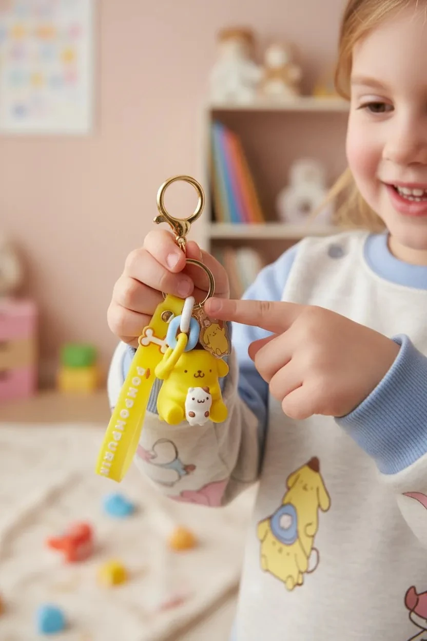 Sanrio Lisanslı Arkadaş Serisi Anahtarlık