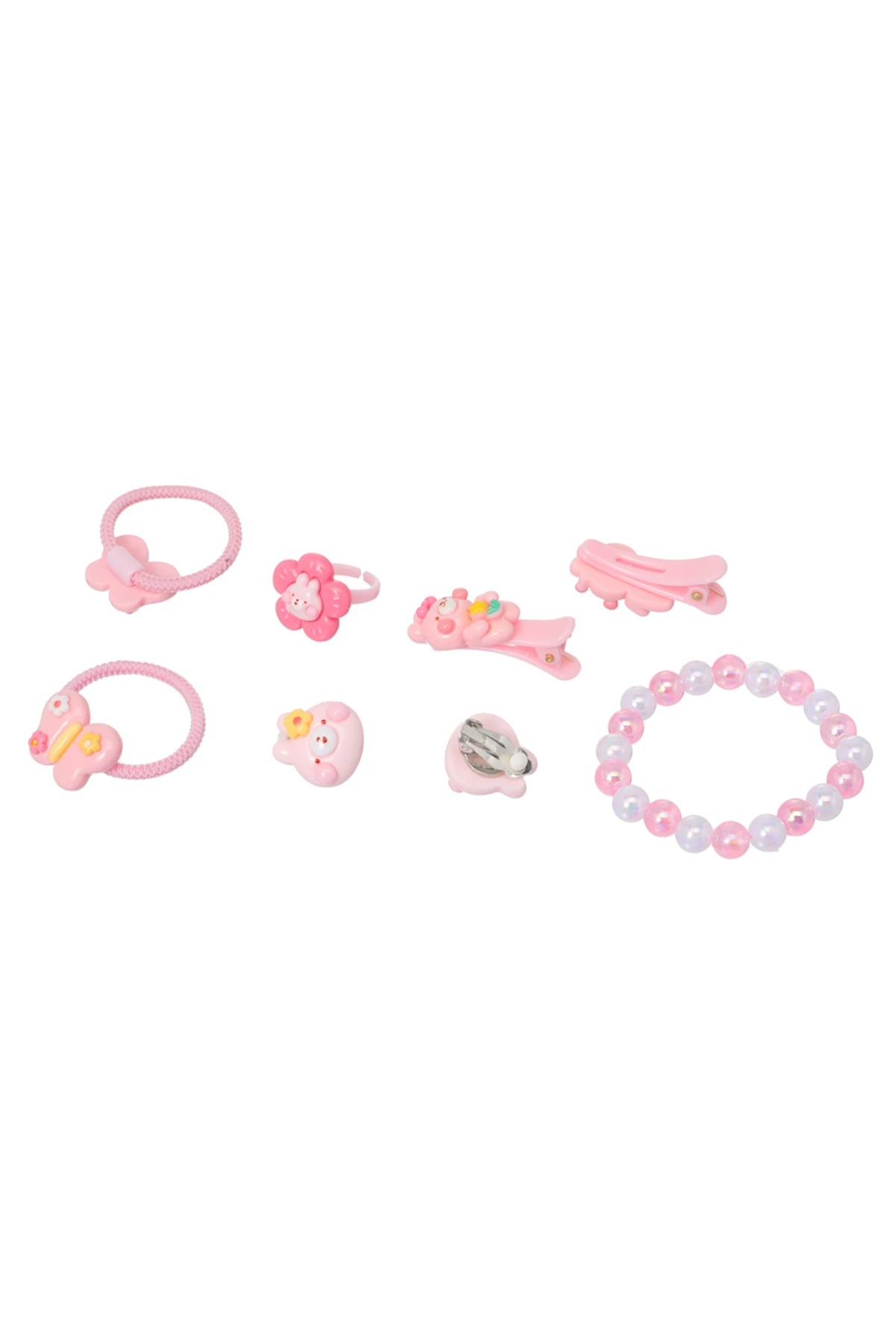 Çizgifilm Figürlü Çantalı Çocuk Toka Seti