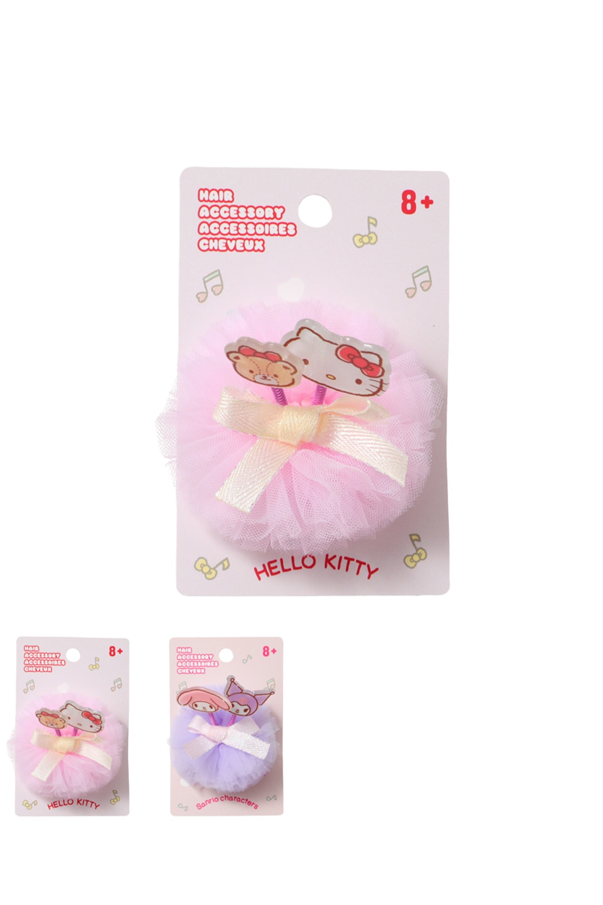 Sanrio Lisanslı Sanrio Karakterleri Fiyonklu Saç Tokası