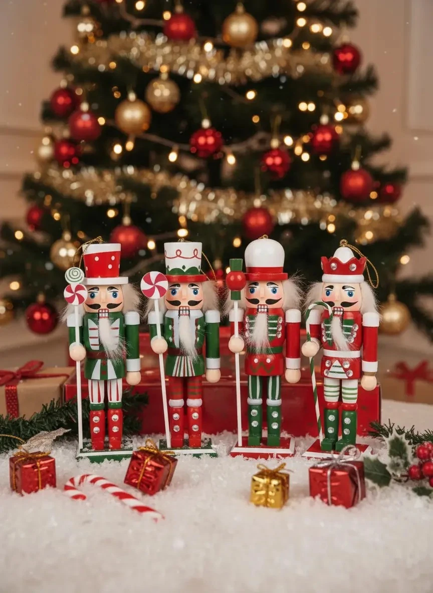 Waldern 4lü Yeşil-Kırmızı Kurşun Asker Seti 20 cm