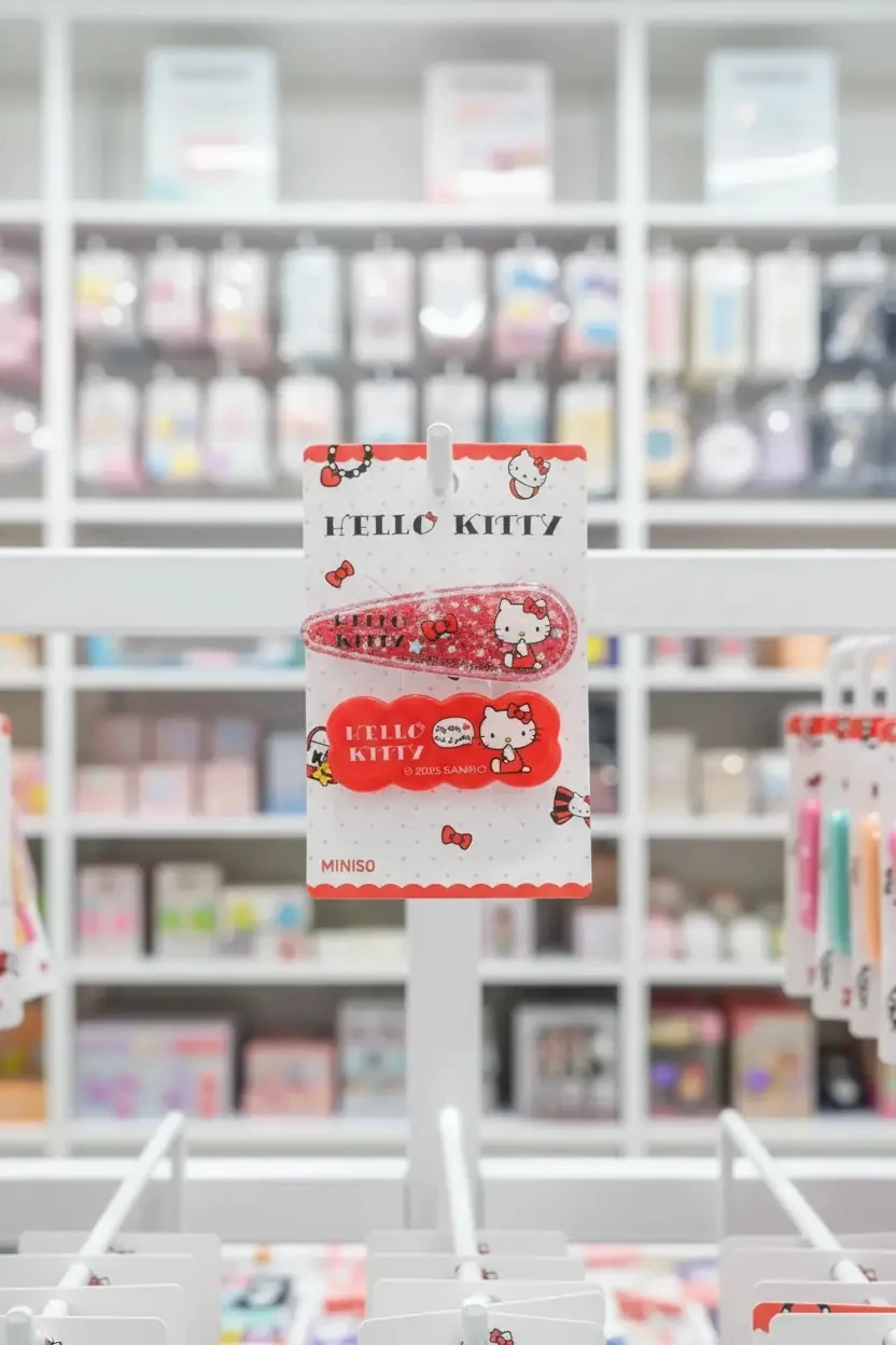 Hello Kitty Lisanslı Saç Tokası (2 adet)