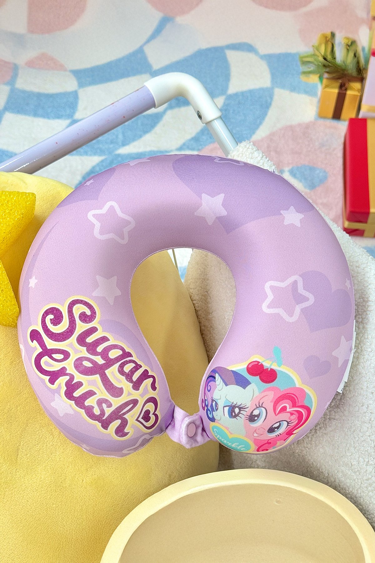 My Little Pony Lisanslı Hafızalı Köpük Boyun Yastığı (Mor)