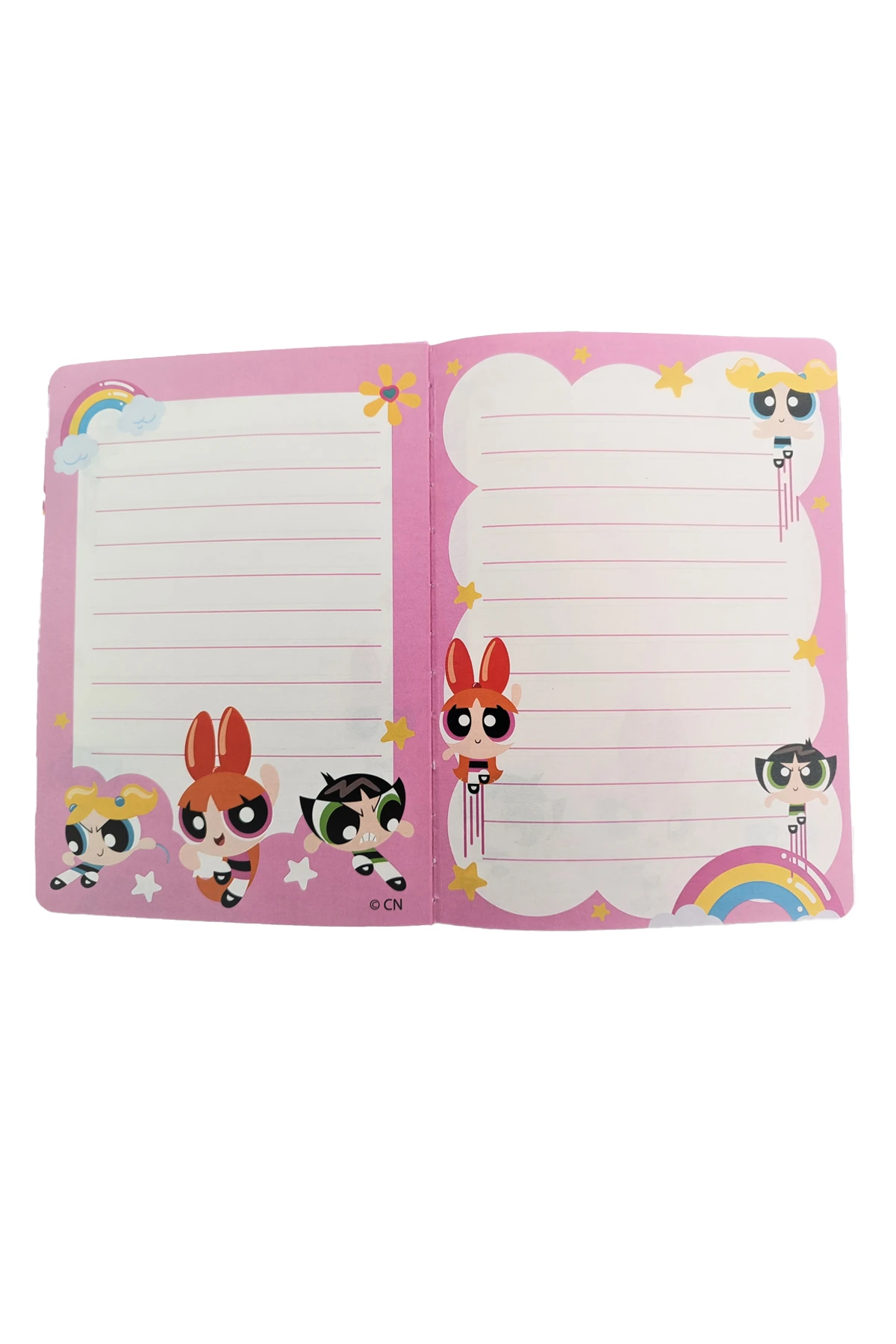 Powerpuff Girls Lisanslı Manyetik Kapaklı Not Defteri (Blossom)