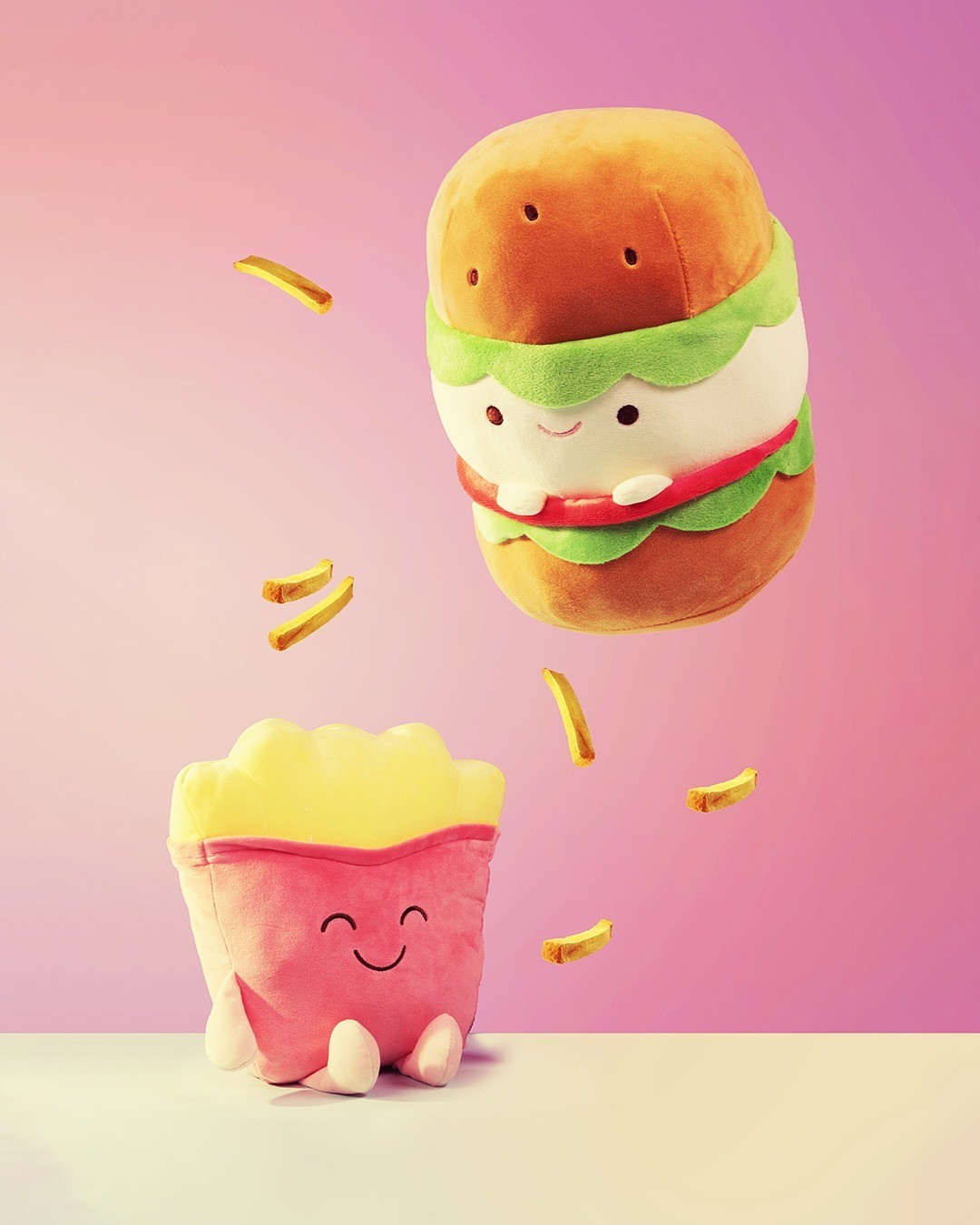 Yiyecek Serisi Peluş Oyuncak - Hamburger