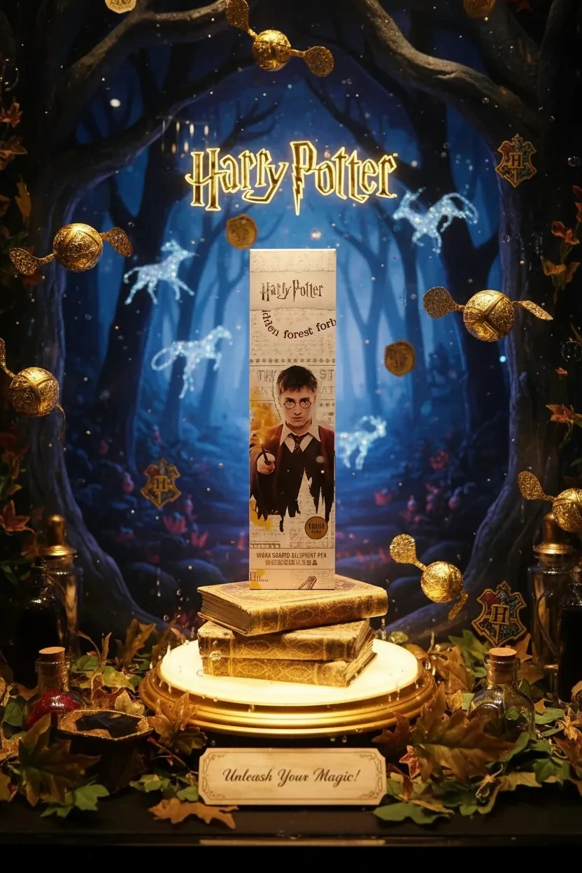 Harry Potter Lisanslı Sürpriz Asa Tasarımlı Tükenmez Kalem - Blind Box