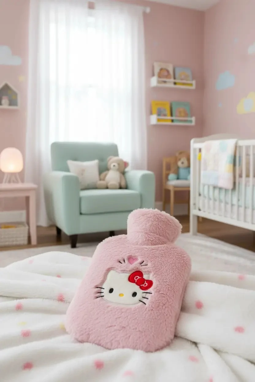 Sanrio Lisanslı Hello Kitty Sıcak Su Torbası
