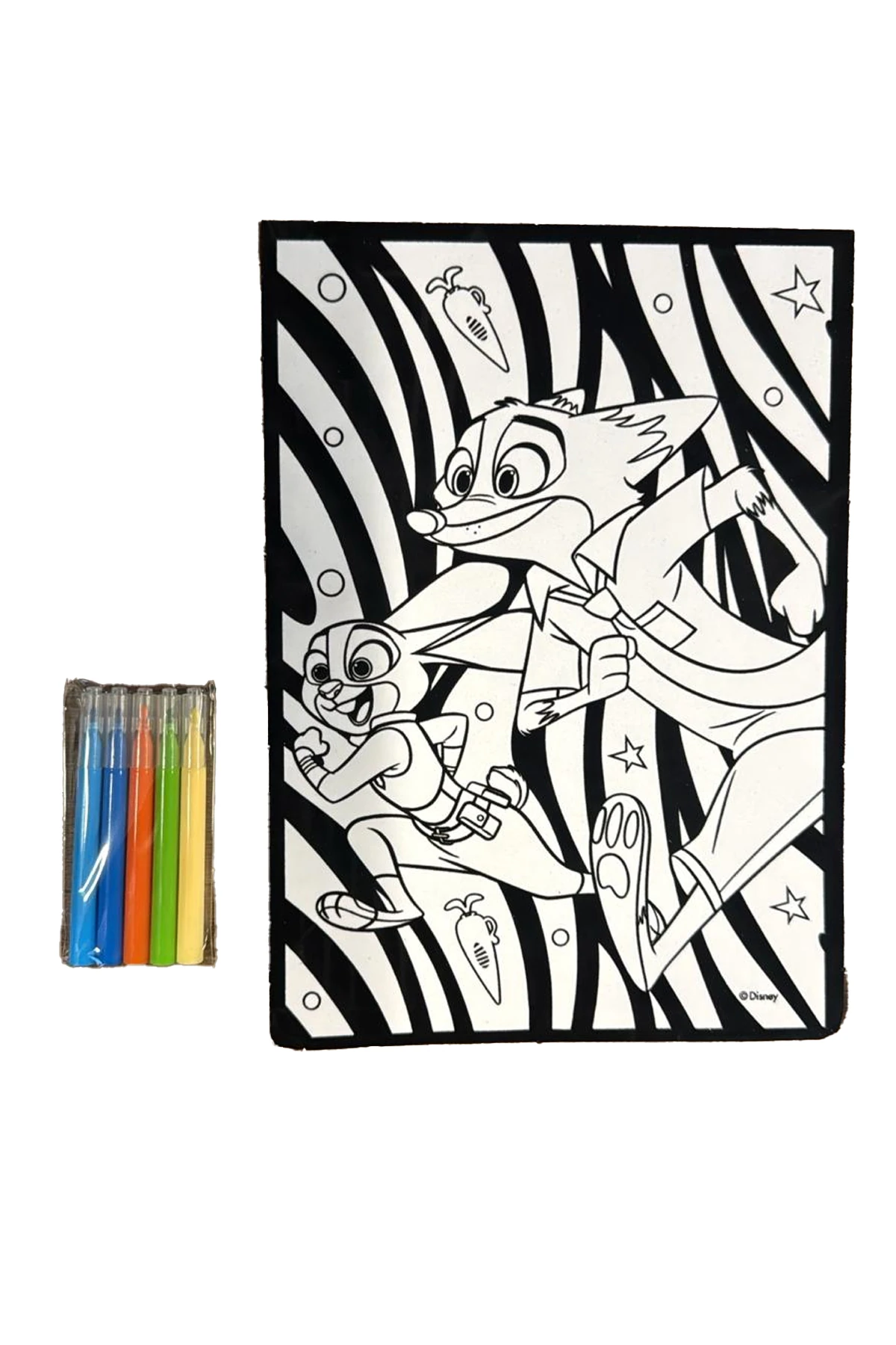 Disney Zootoprolis Lisanslı Sürüngen Boyama