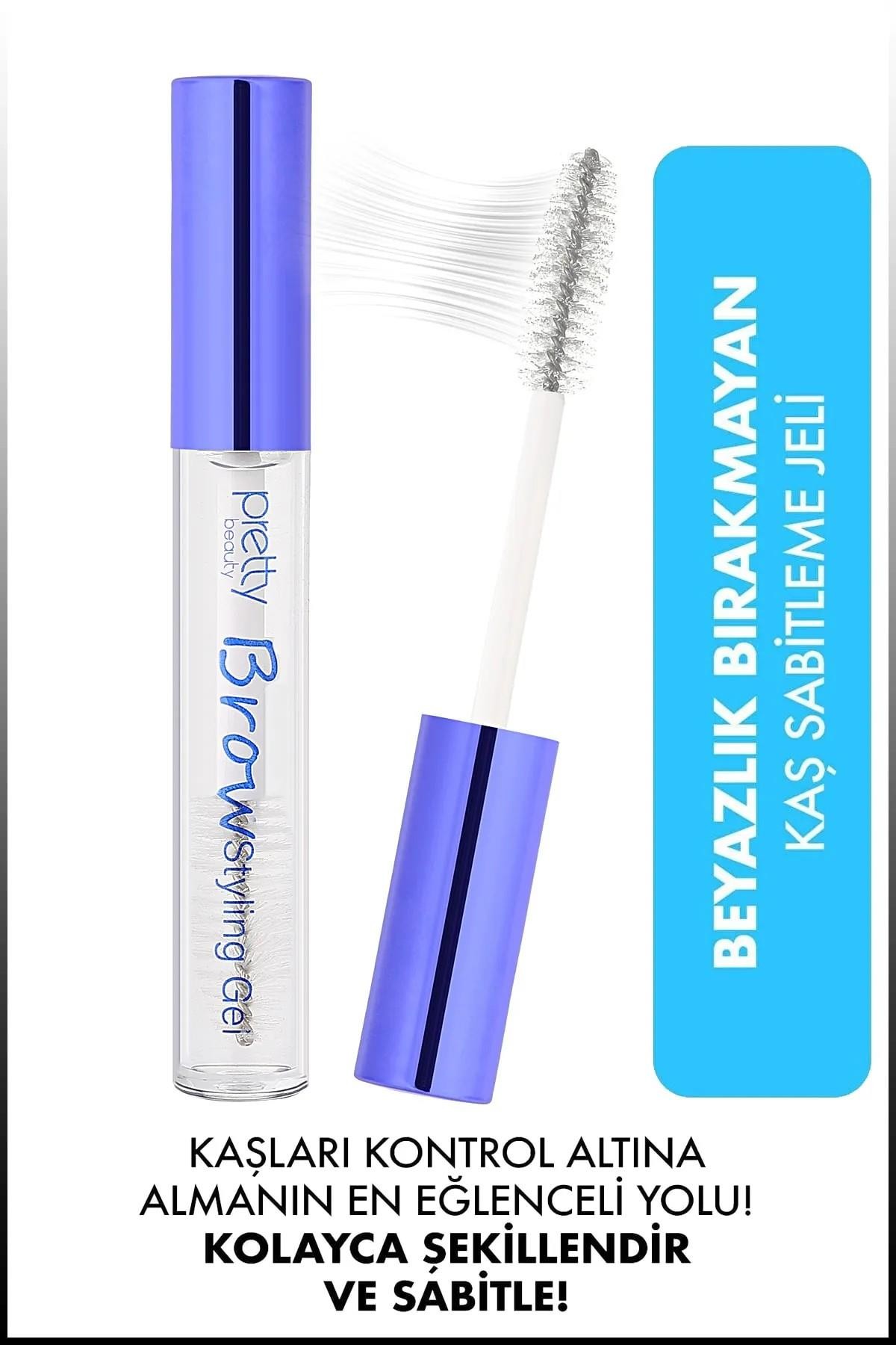 Pretty Beauty Kaş Sabitleme Jeli & Eyebrow Gel Clear