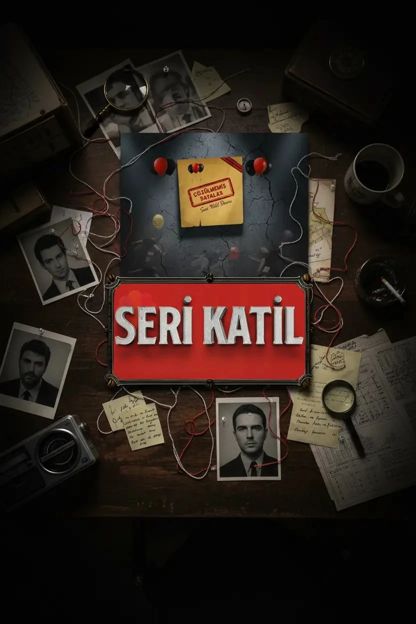 Çözülmemiş Davalar Seri Katil Davası – Dedektif Gizem Kutu Oyunu