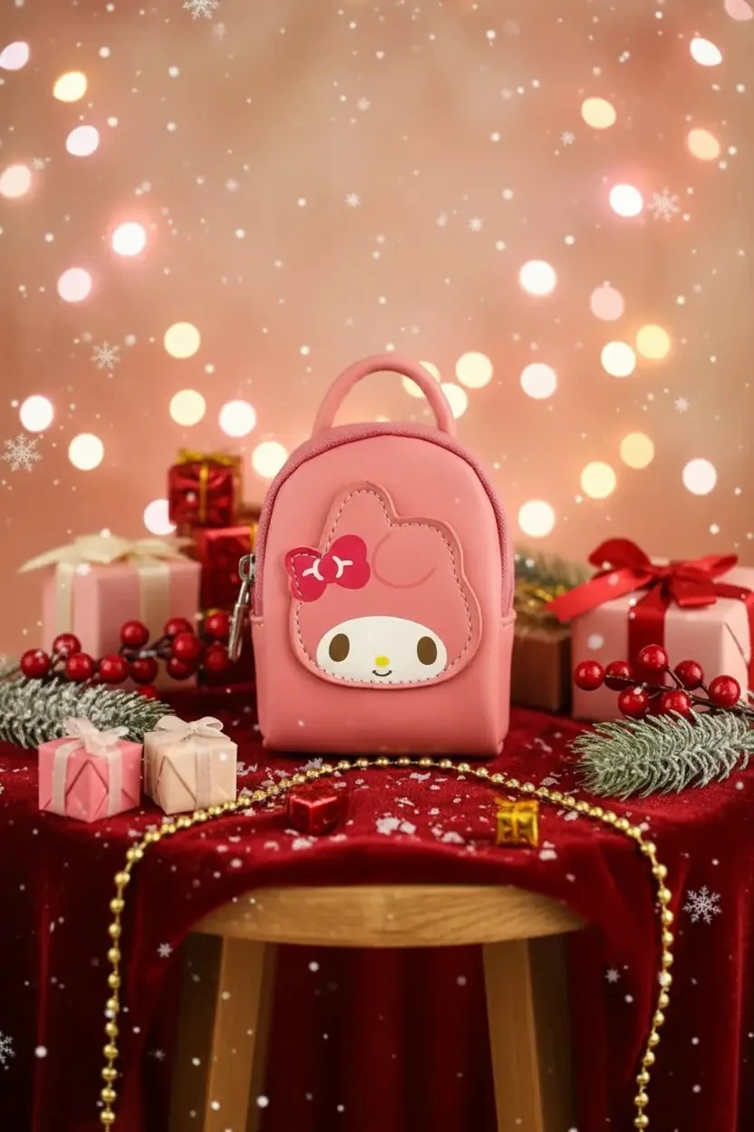 Sanrio Lisanslı My Melody Mini Bozuk Para Çantası (Pembe)
