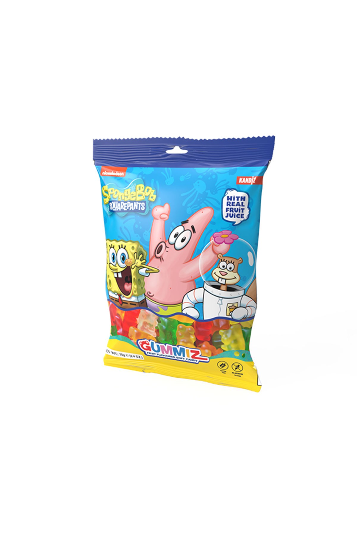 Paw Patrol Gummy Bears 70G - Renkli ve Lezzetli Jelibonlar