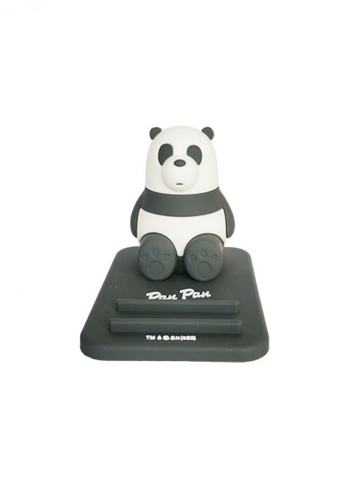 We Bare Bears Lisanslı Figürlü Telefon Tutucu - Panda