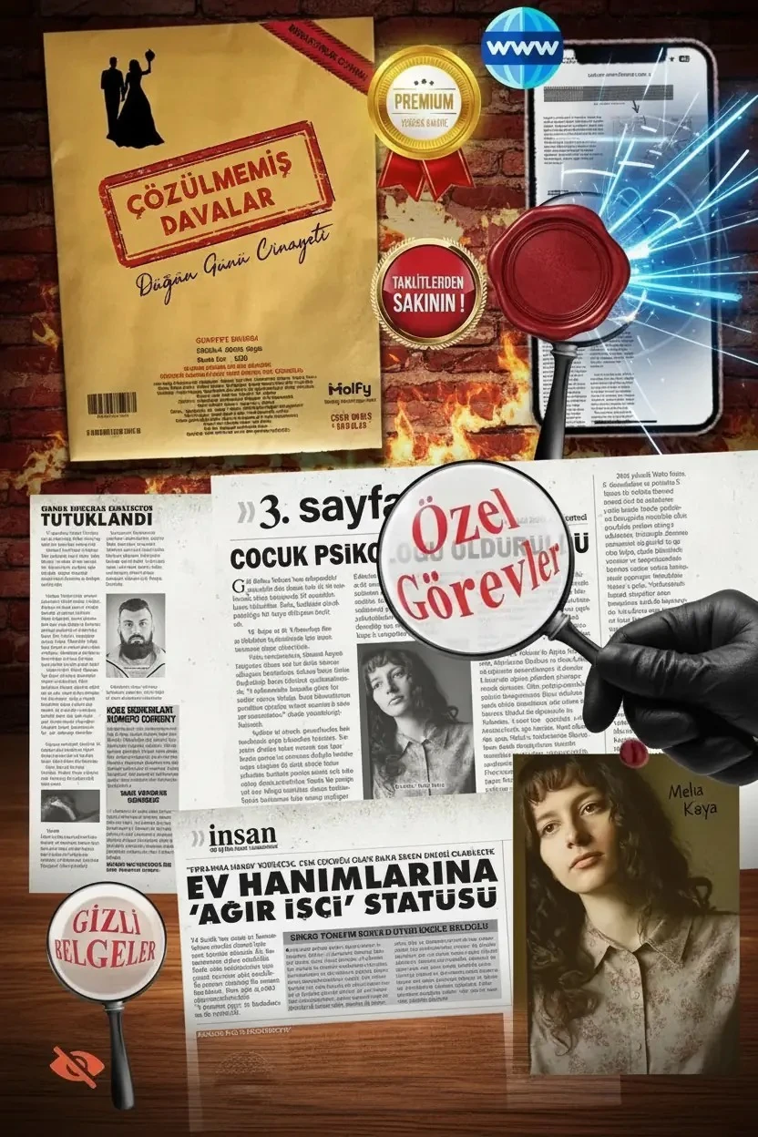 Çözülmemiş Davalar Düğün Günü Cinayeti – Dedektif Gizem Kutu Oyunu
