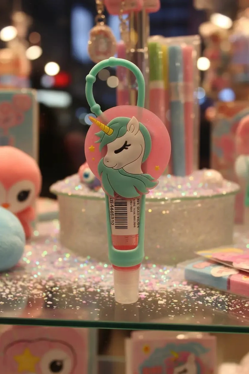 Purgel Lip Gloss - Yeşil Unicorn