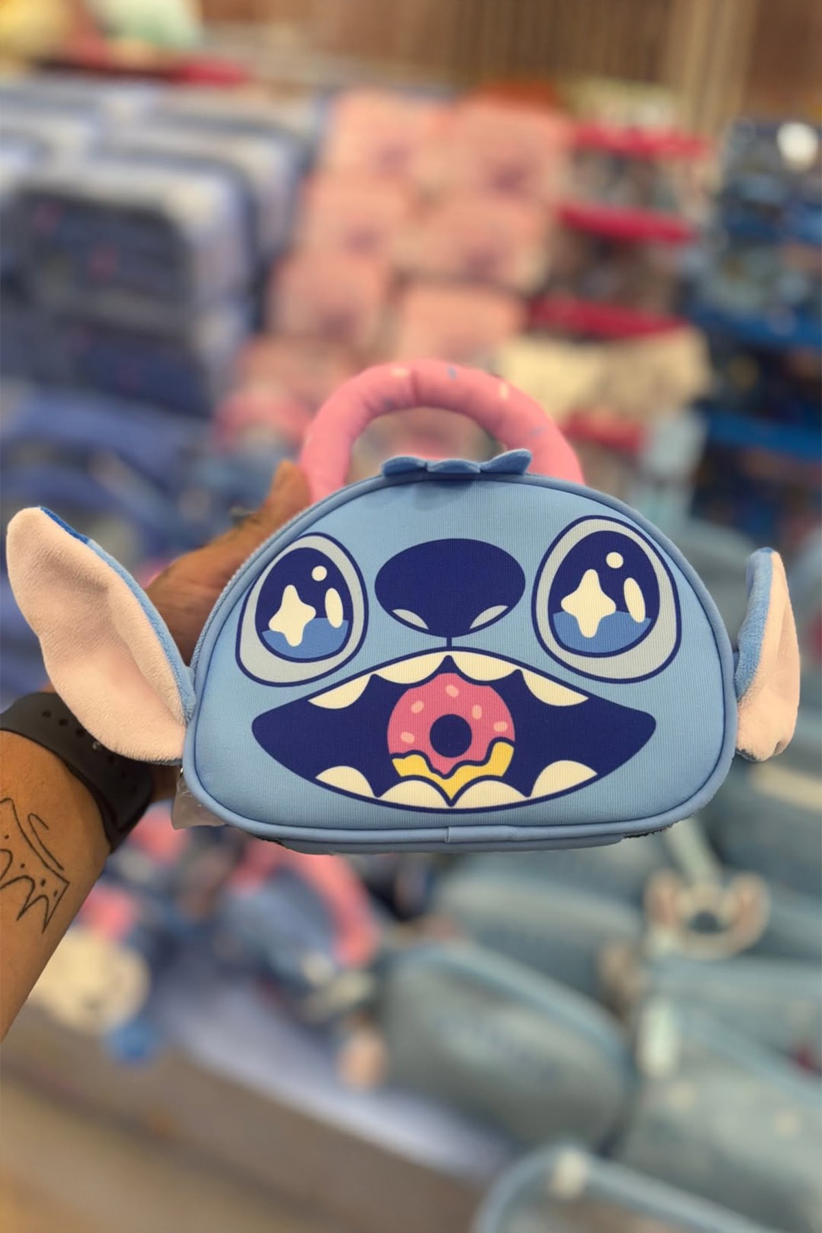 Disney Lilo&Stitch Lisanslı Parti Serisi Kozmetik Çantası