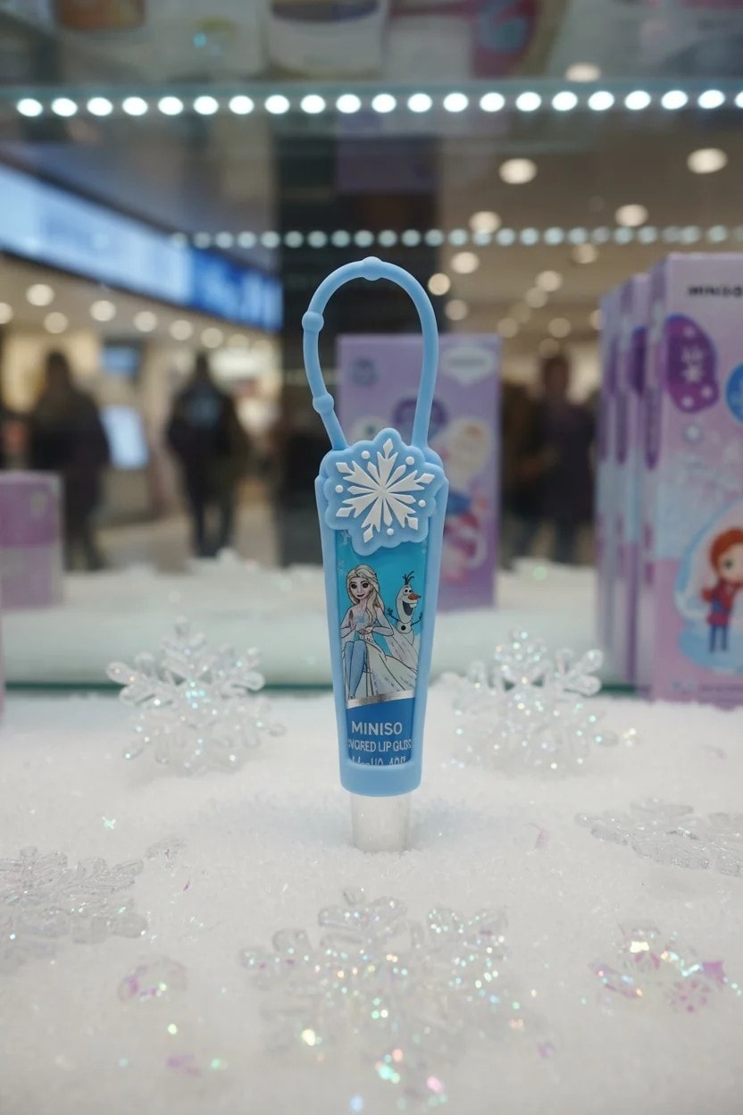 Disney Frozen Lisanslı Korumalı Dudak Parlatıcı - Mavi