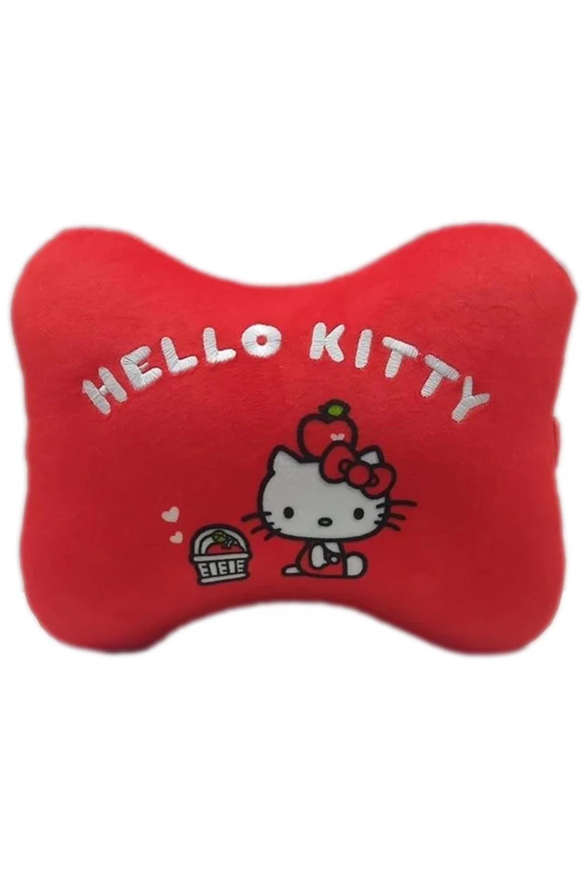 Hello Kitty Lisanslı Elma Koleksiyonu Boyun Ve Bel Yastığı