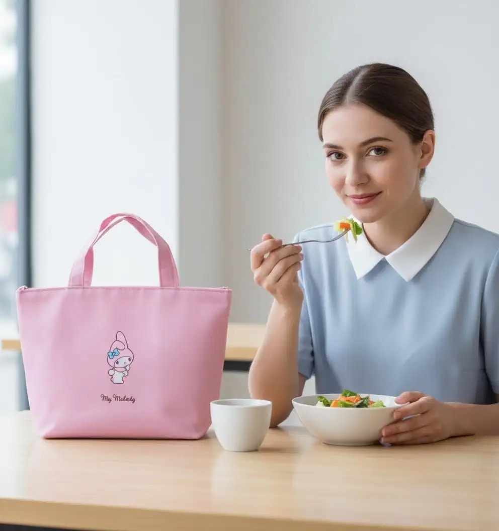 Sanrio - My Melody Lisanslı Yiyecek Çantası - Pembe