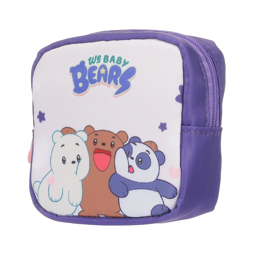 We Baby Bears Lisanslı Kare Mini Çanta - Mor