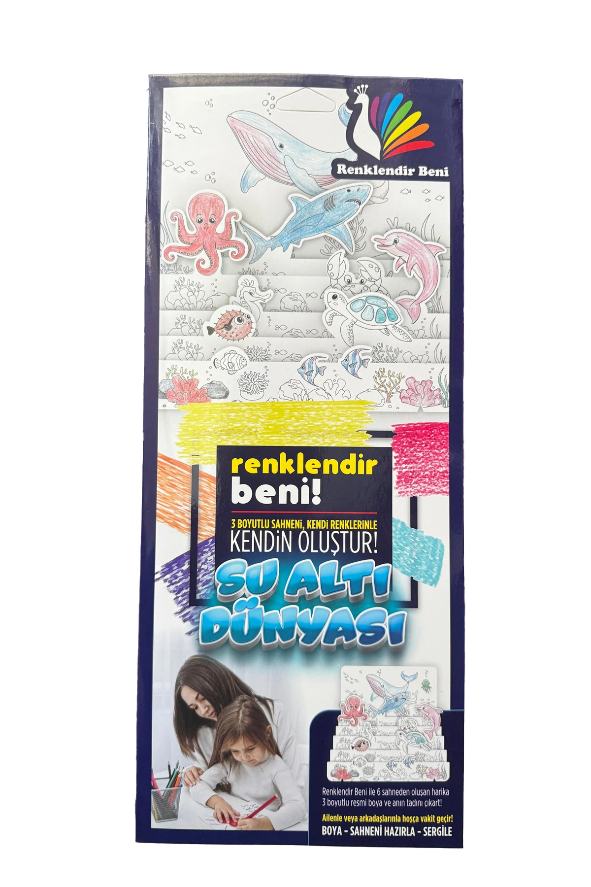 RB Su Altı Dünyası Boyama Sahnesi