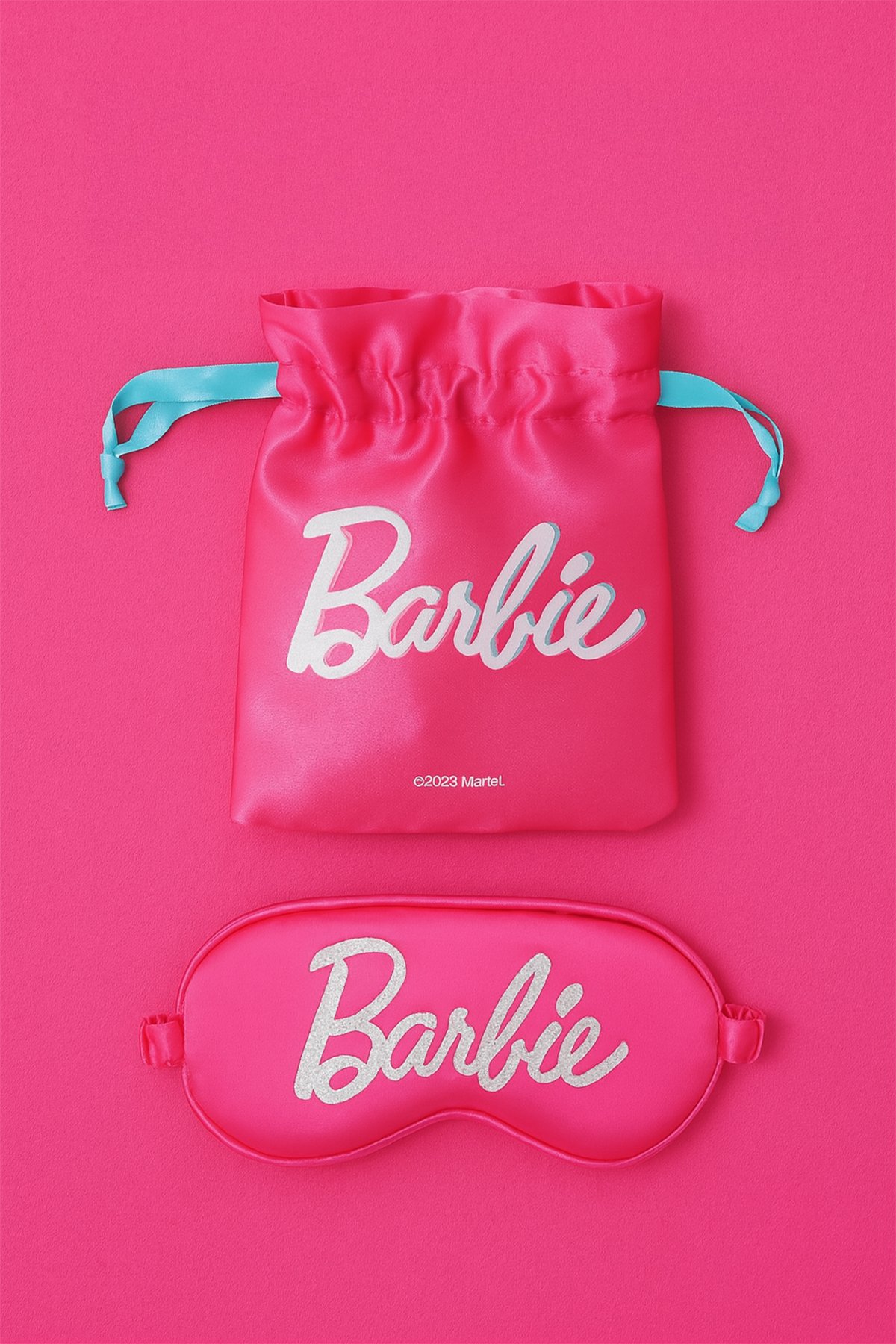 Barbie Lisanslı Uyku Gözlüğü - Pembe