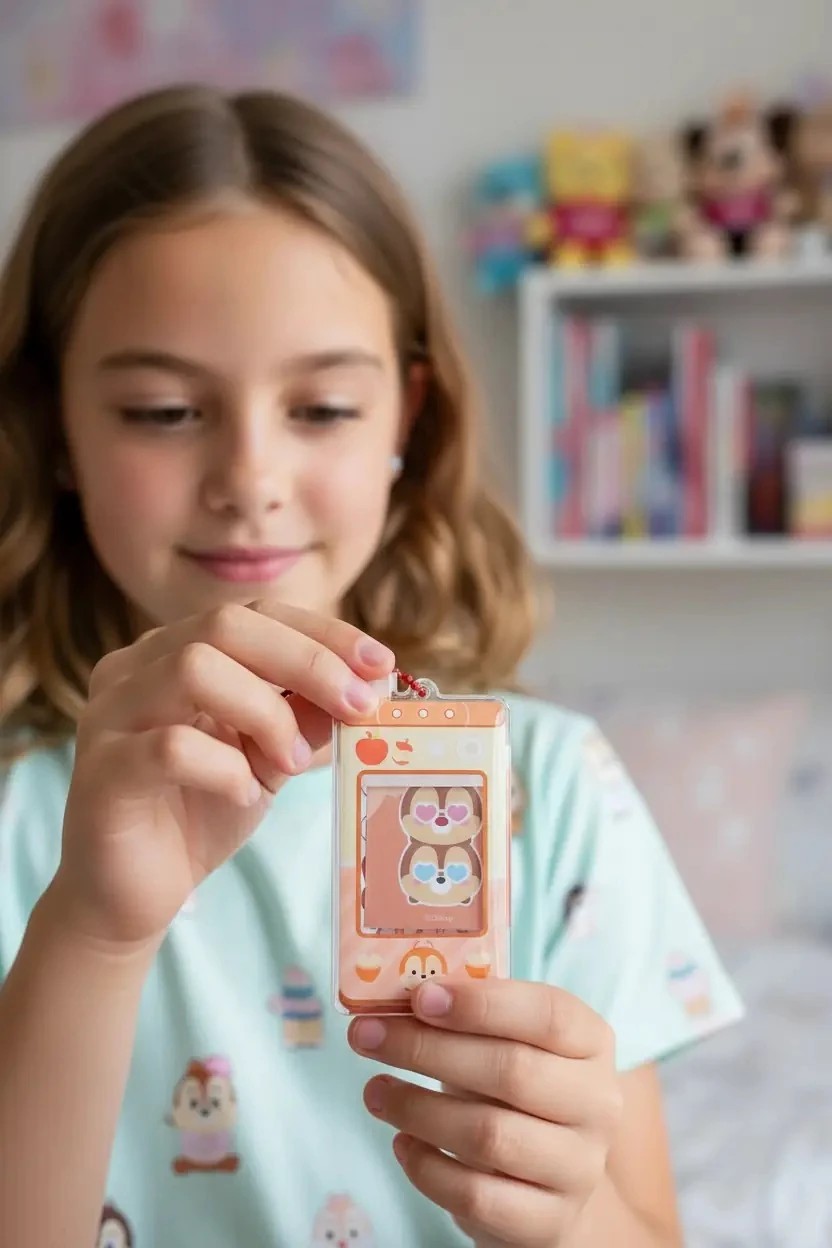 Disney Lisanslı Tsum Tsum Serisi Çerçeve Figürlü Anahtarlık