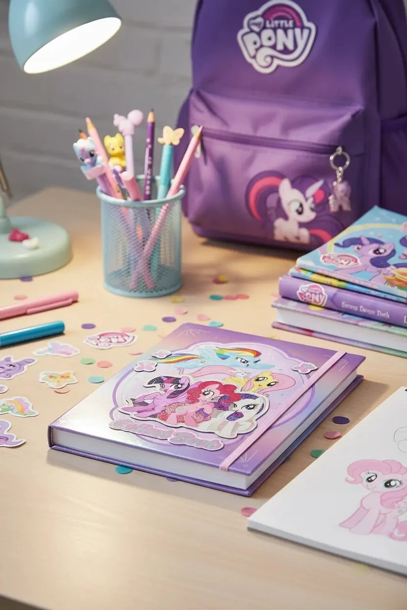 My Little Pony Lisanslı 4 Bölmeli Kartlık