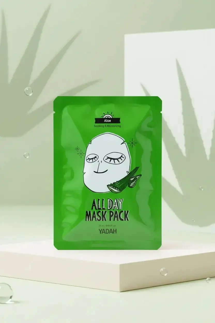 MINISO YADAH All Day Mask Pack Aloe – Yatıştırıcı ve Ferahlatıcı Maske