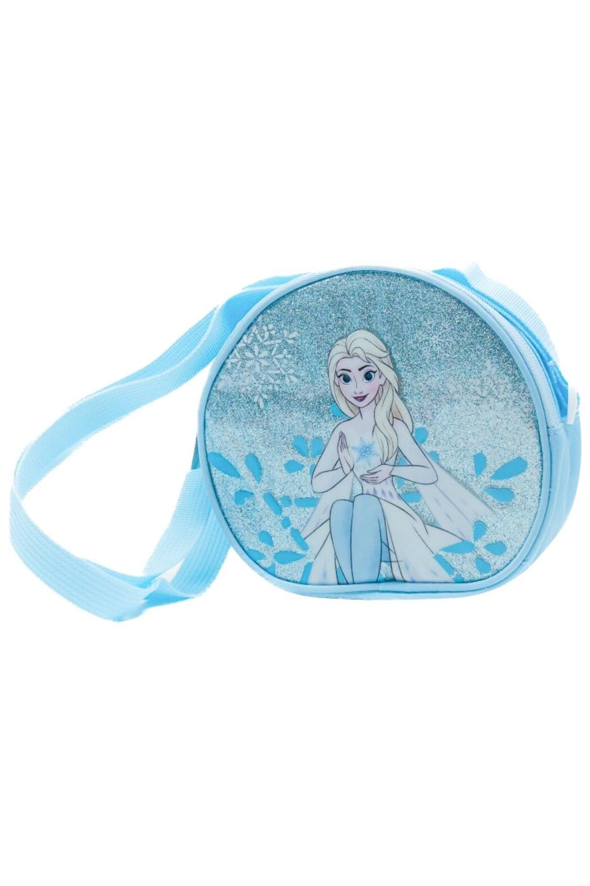 Disney Frozen Lisanslı Kol Çantası - Mavi