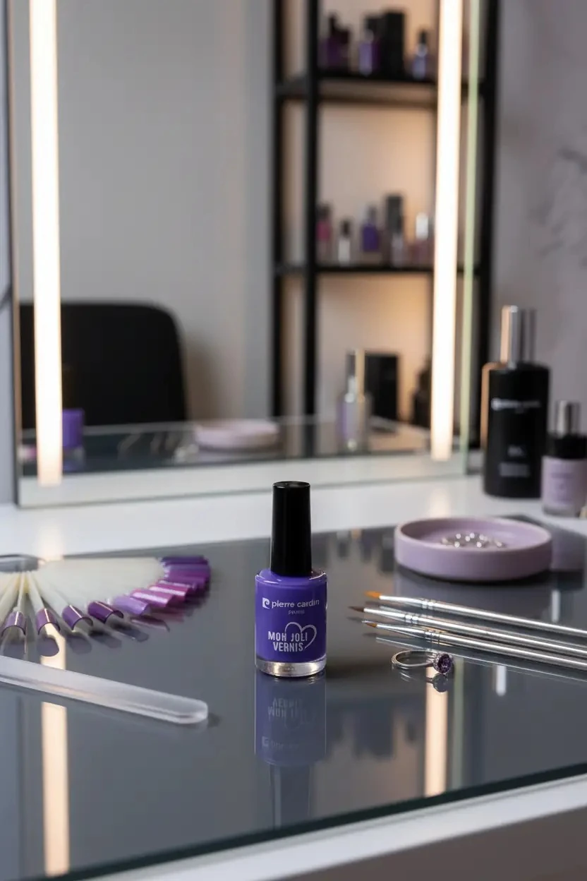 Pierre Cardin Mon Joli Vernis 166 – Canlı Mor Tonlu ve Kalıcı Oje