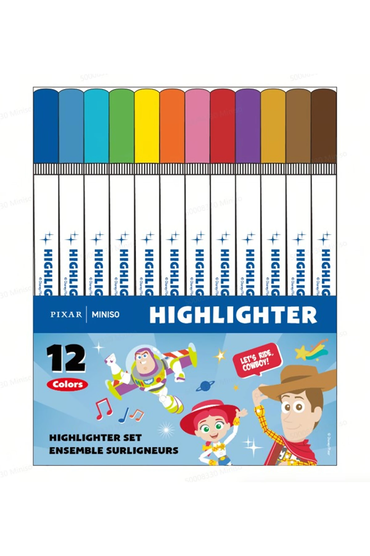 Disney Pixar Koleksiyonu Marker Kalem Seti (12 Renk)
