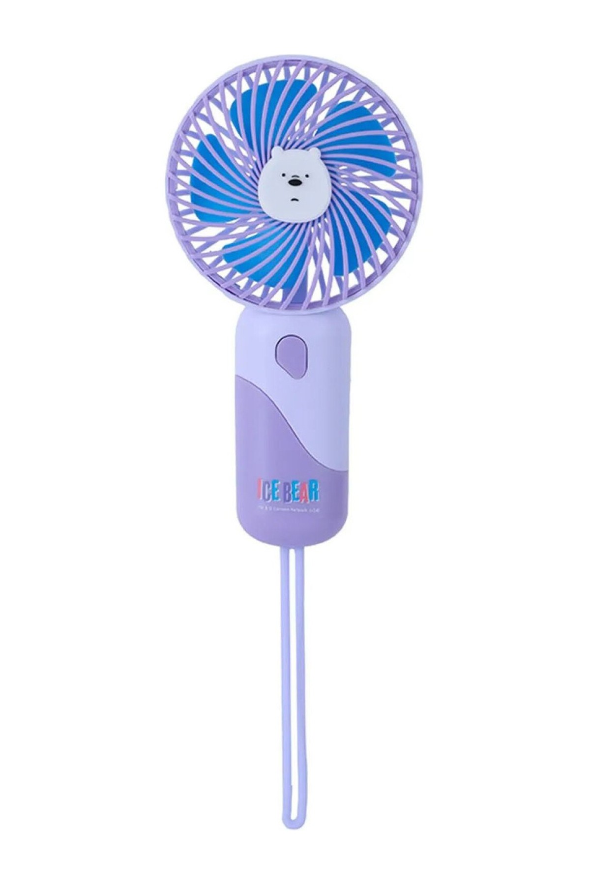 We Bare Bears Lisanslı Mini Fan - Kutup Ayısı