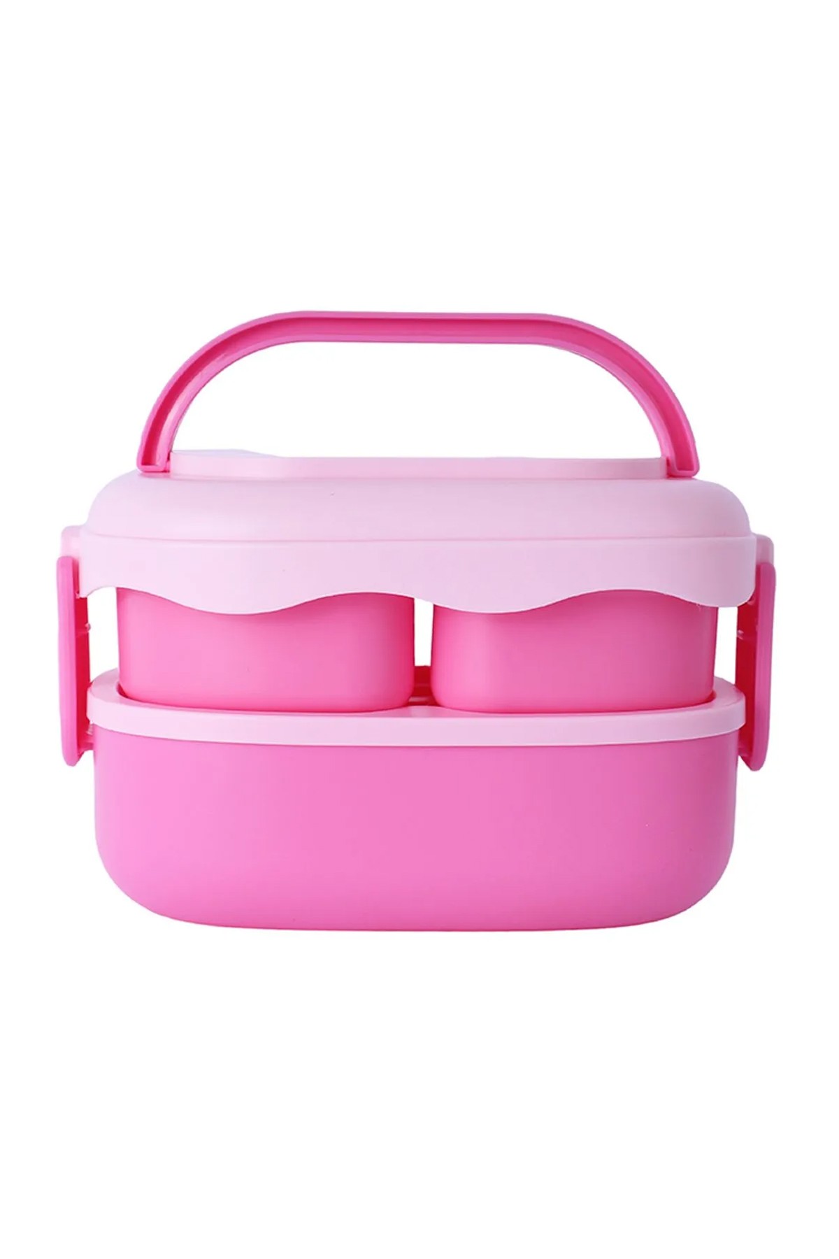 Sanrio Lisanslı Çift Katmanlı Askılı Yemek Kabı - 1600 ml