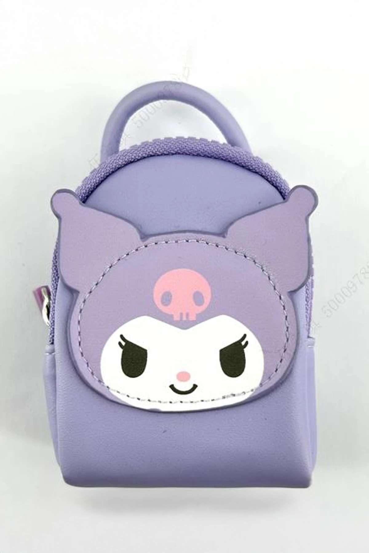 Sanrio Lisanslı Kuromi Mini Bozuk Para Çantası (Mor)
