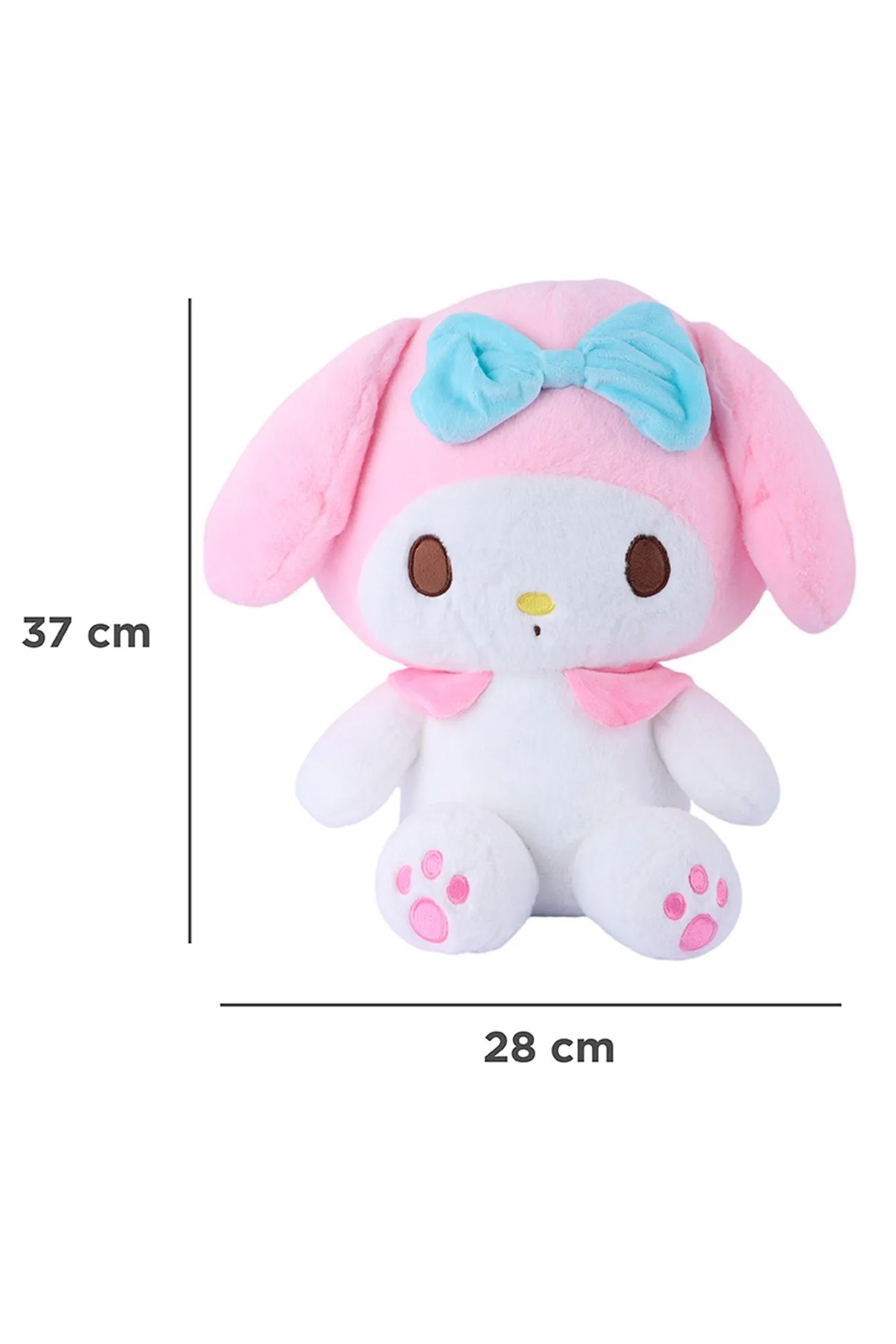 Sanrio Lisanslı Oturan Peluş Oyuncak (41 cm) - My Melody