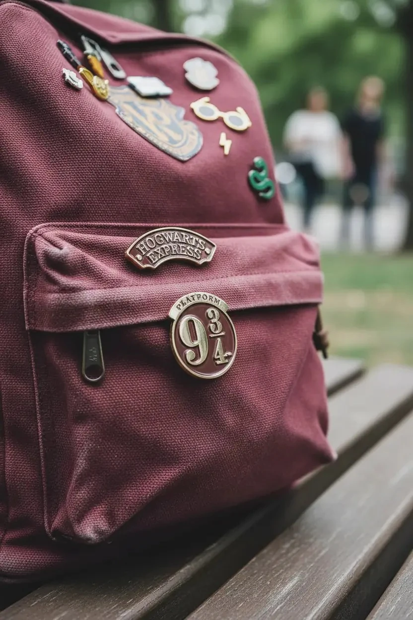 Harry Potter Lisanslı Hogwarts & Platform Dokuz Çeyrek Rozet