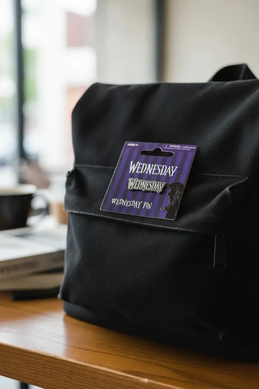 Wednesday Lisanslı Yazılı Rozet