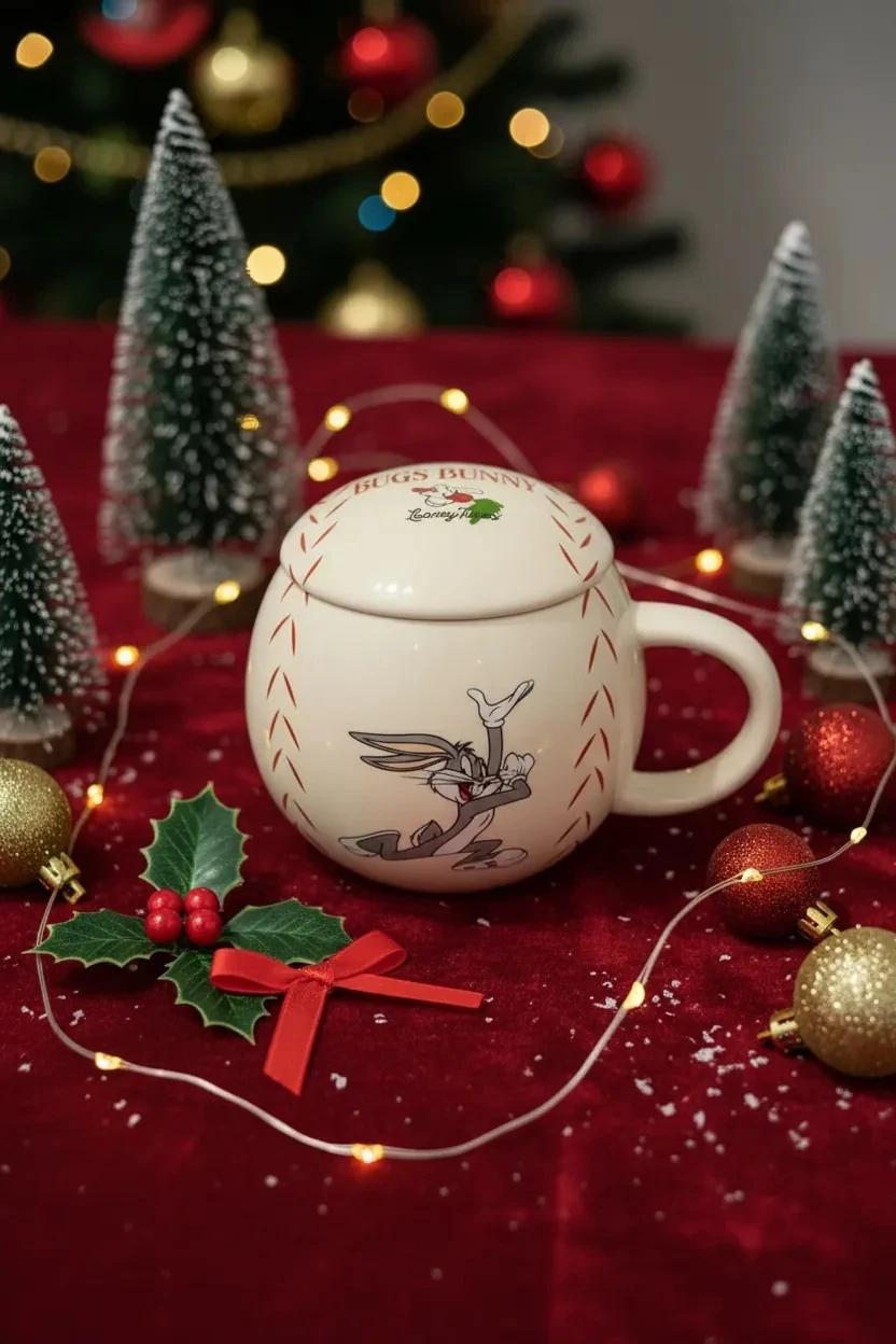 Bugs Bunny Lisanslı Retro Serisi Seramik Kupa 340 ml