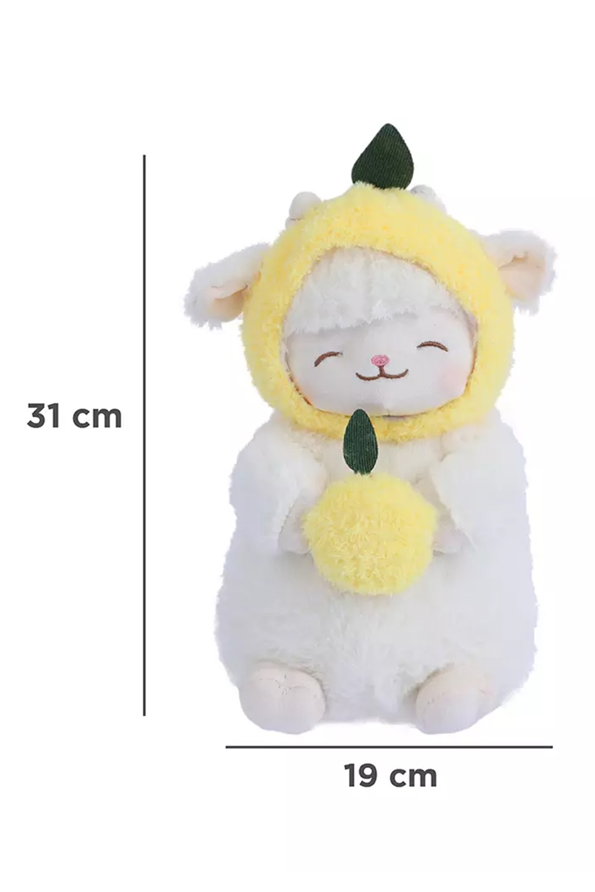 Kuzu Baa Serisi Peluş Oyuncak - Limon