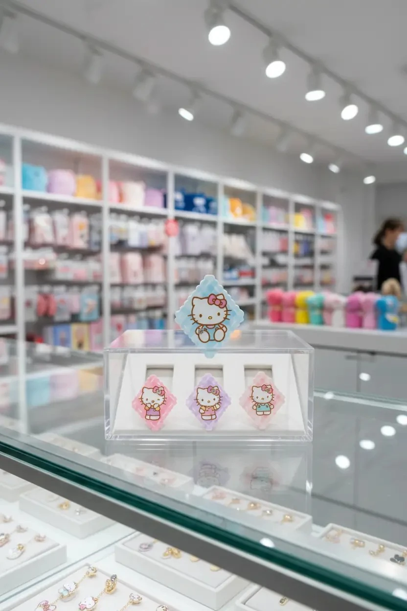 Hello Kitty Lisanslı Saç Tokası