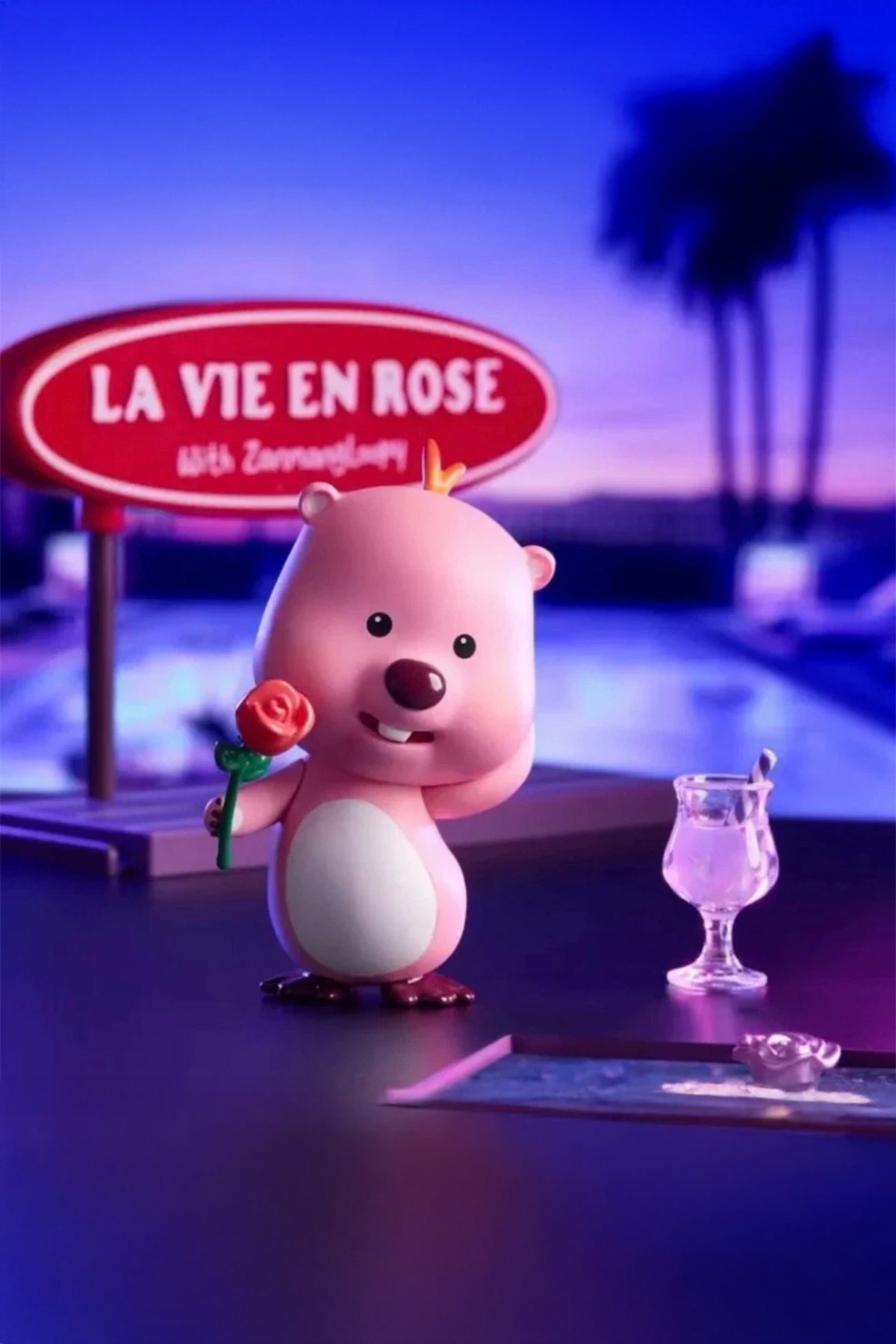 Zanmang Loopy Lisanslı Neon Yol Sürpriz Figürlü Kutu - Blind Box