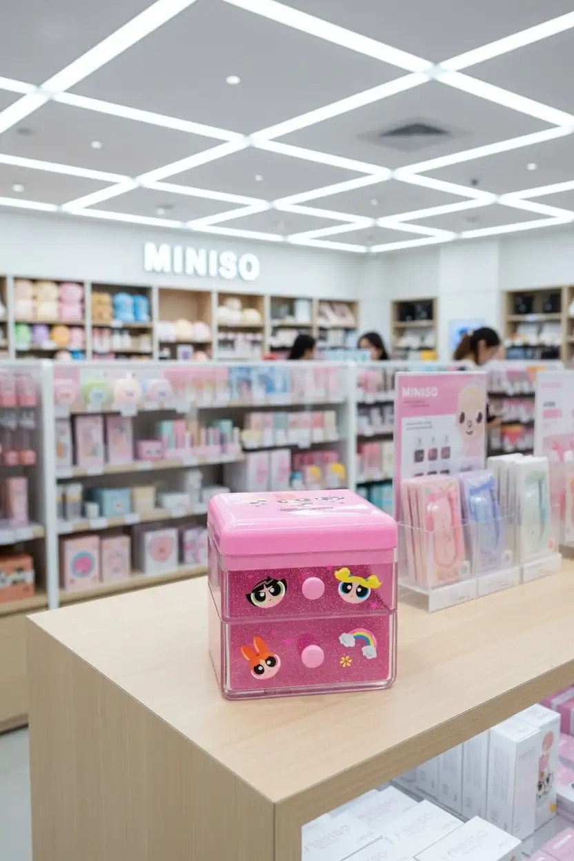 Powerpuff Girls Lisanslı Çekmeceli Organizer