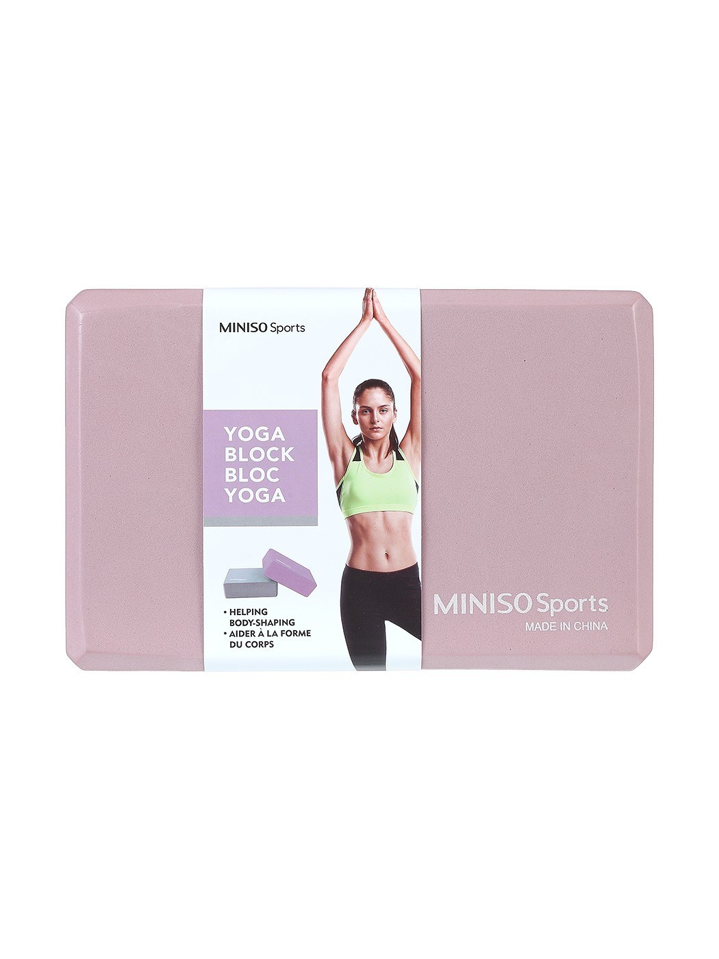 MINISO Sports Yoga Bloğu -Mor