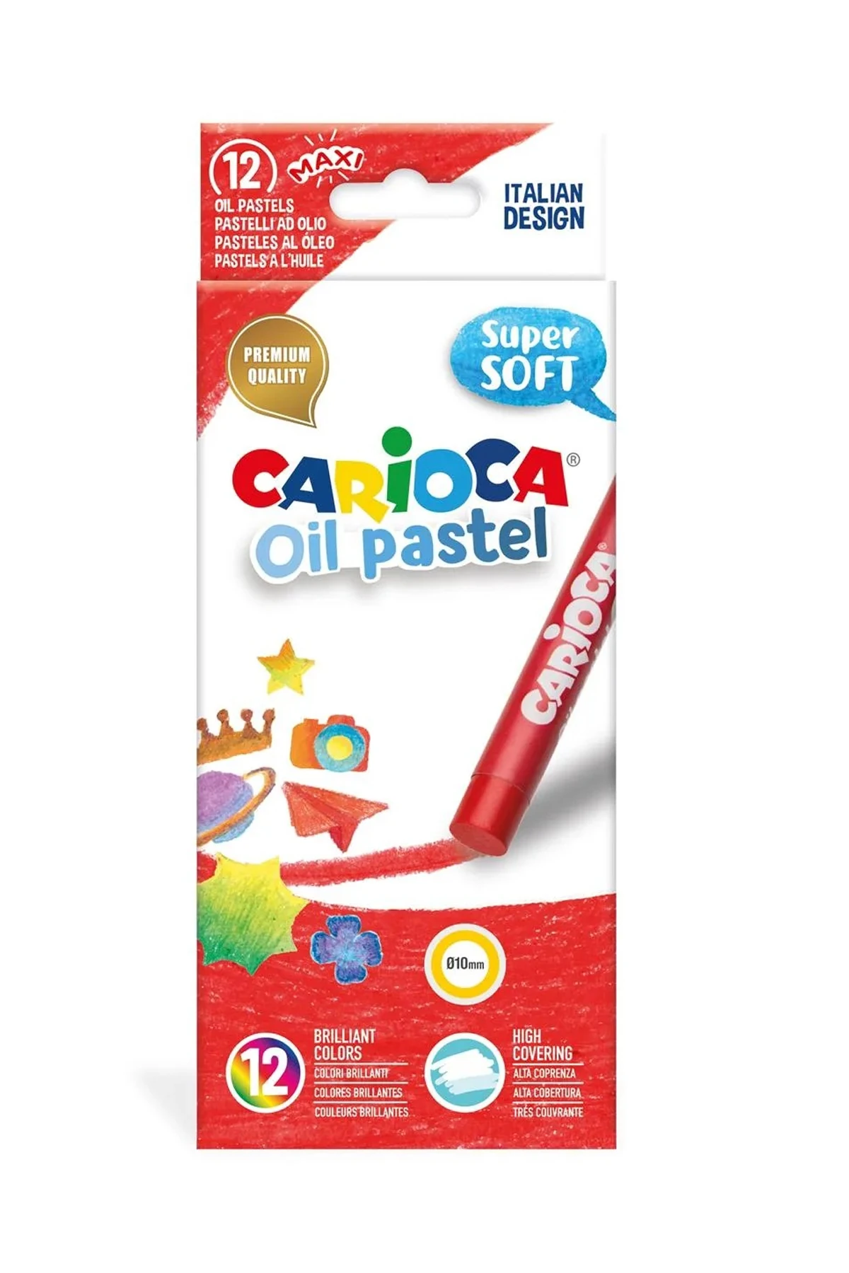 CARİOCA YAĞLI PASTEL BOYA 12'Lİ