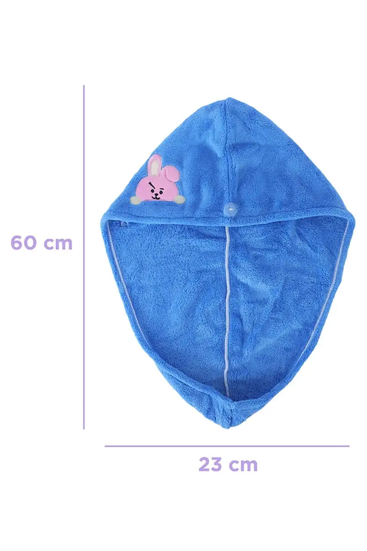 BT21 Lisanslı Saç Kurutma Havlusu (COOKY)