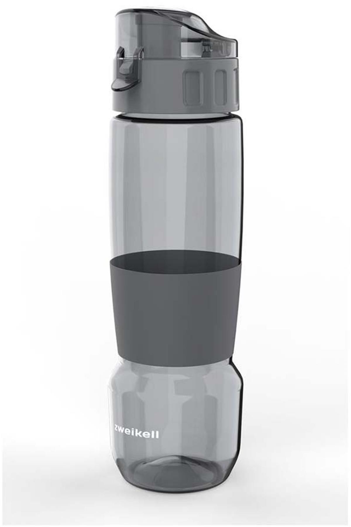 Zweikell Camry Sleeve Gri Bpa İçermez 650 Ml Tritan Suluk