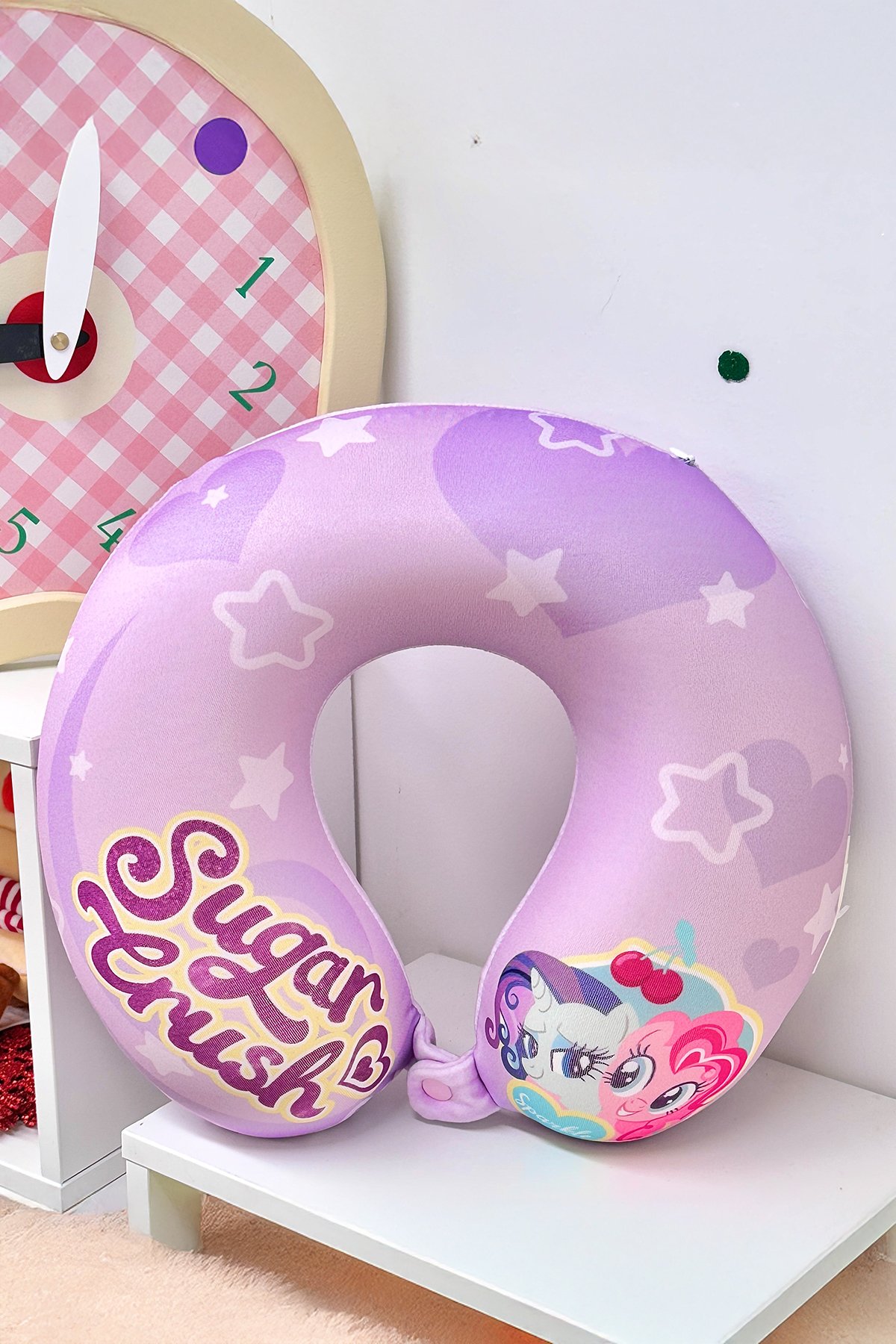 My Little Pony Lisanslı Hafızalı Köpük Boyun Yastığı (Mor) (Outlet)